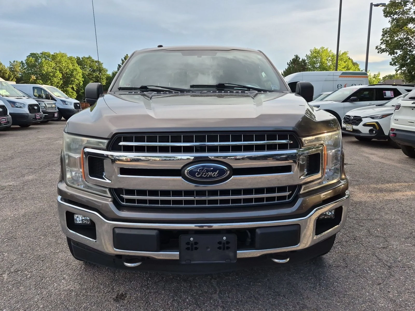 Used 2018 Stone Gray Ford XLT image 2