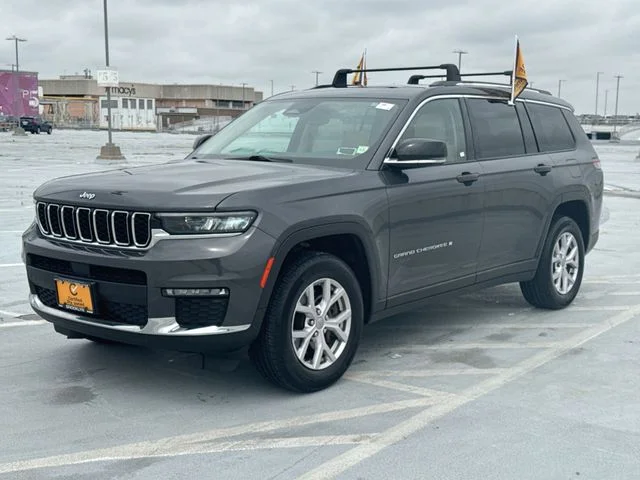 Certified Used 2021 Gray Jeep Limited image 4