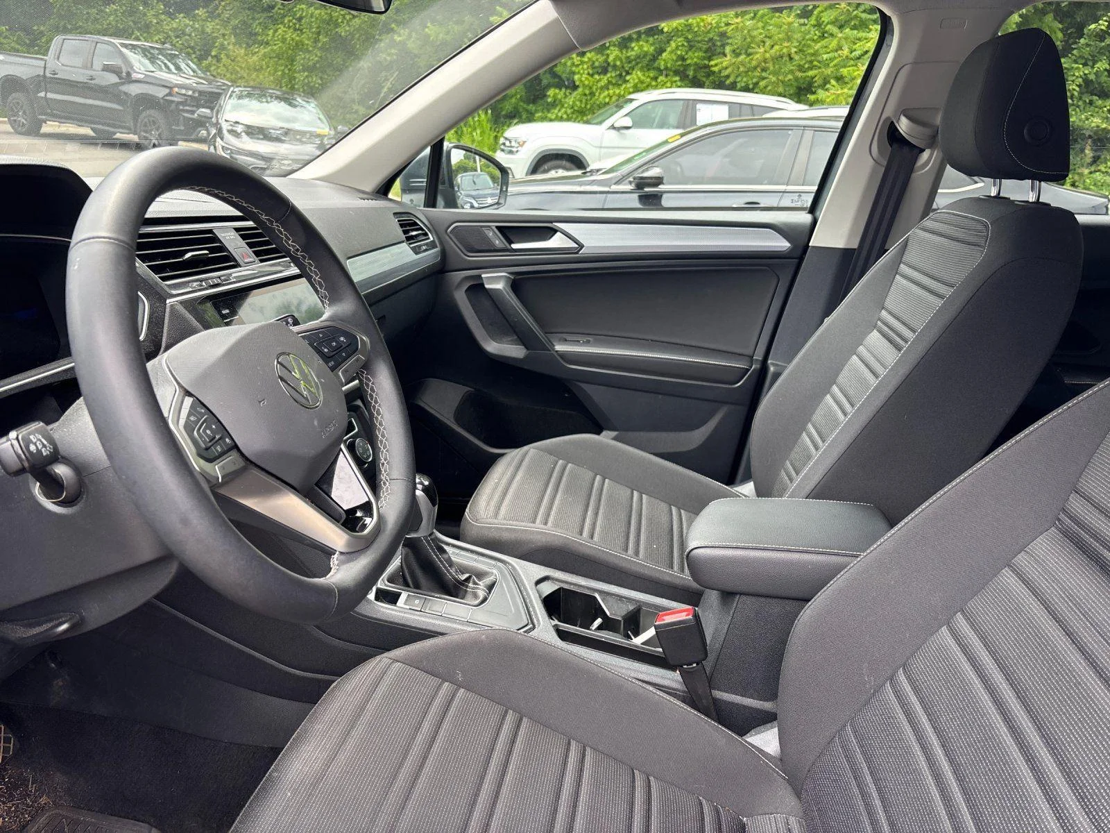 Used 2024 Platinum Gray Metallic Volkswagen S image 14