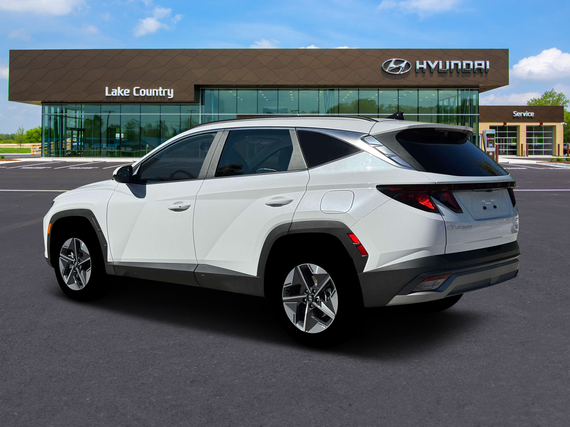New 2026 White Hyundai SEL AWD image 4