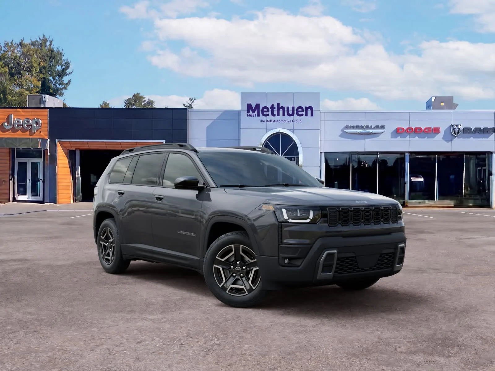 New 2026 Sting-Gray Clear-Coat Exterior Paint Jeep Laredo image 5