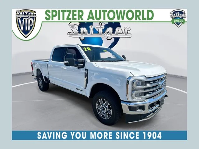 Used 2024 White Ford Lariat image 1