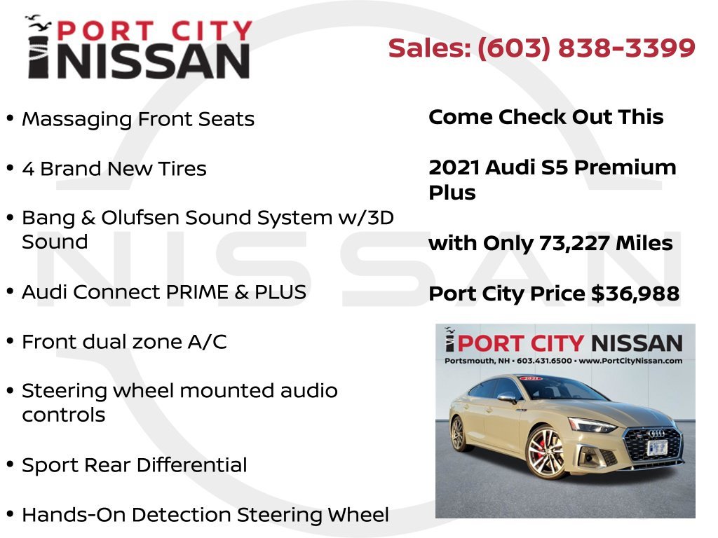 Used 2021 Quantum Gray Audi 3.0T Premium Plus w/s-sport + b&o 3d audio image 38
