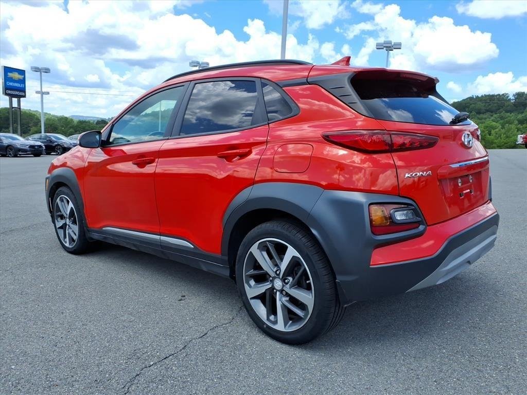 Used 2019 Sunset Orange Hyundai Limited image 3