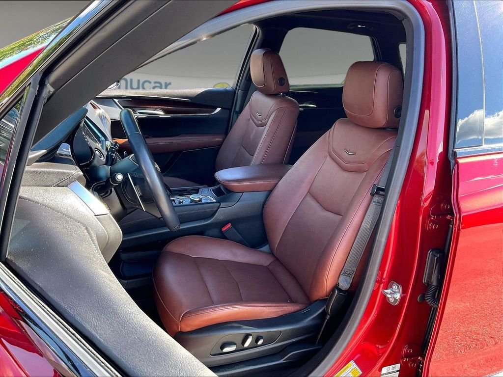 Used 2024 Radiant Red Tintcoat Cadillac Sport image 9