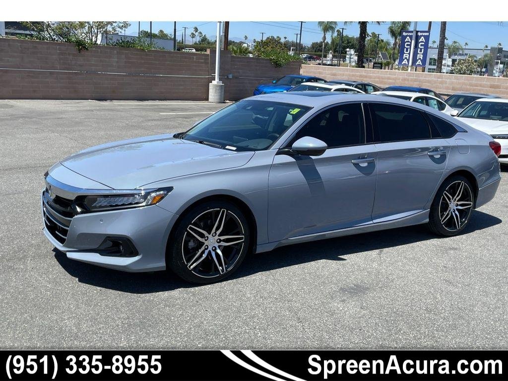Used 2022 Sonic Gray Pearl Honda Touring image 1
