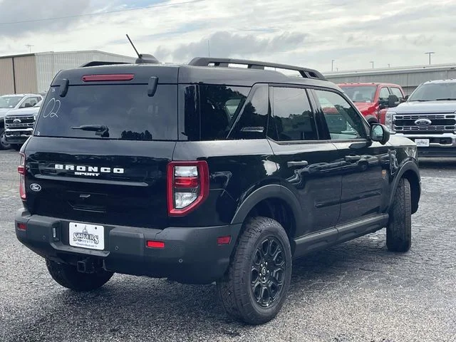 New 2026 Shadow Black Ford Badlands® image 3