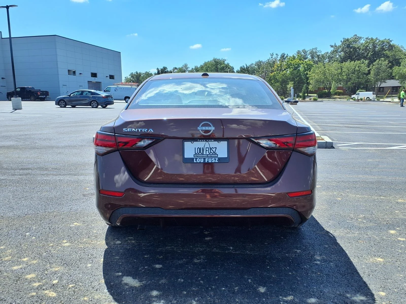 Used 2025 Rosewood Metallic Nissan SV image 22