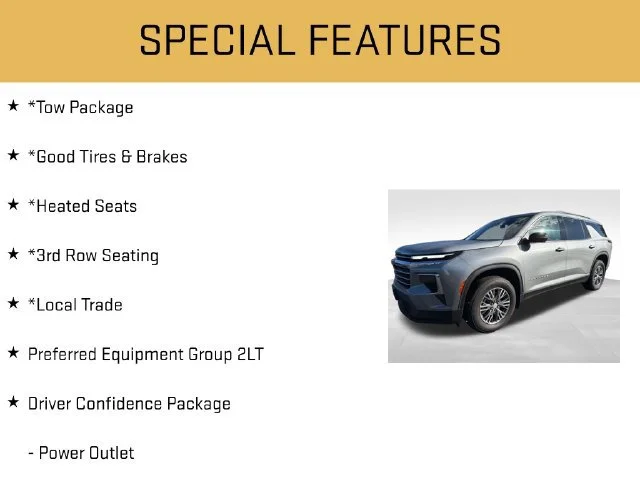 Used 2025 Sterling Gray Metallic Chevrolet LT image 6