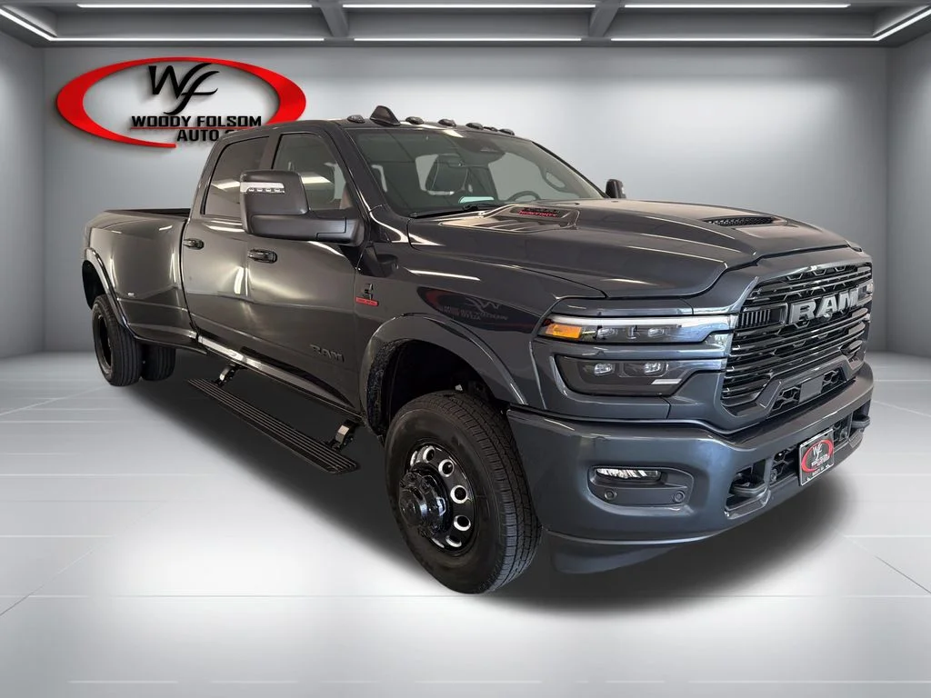 New 2027 Forged Blue Metallic Exterior Paint RAM Laramie image 3
