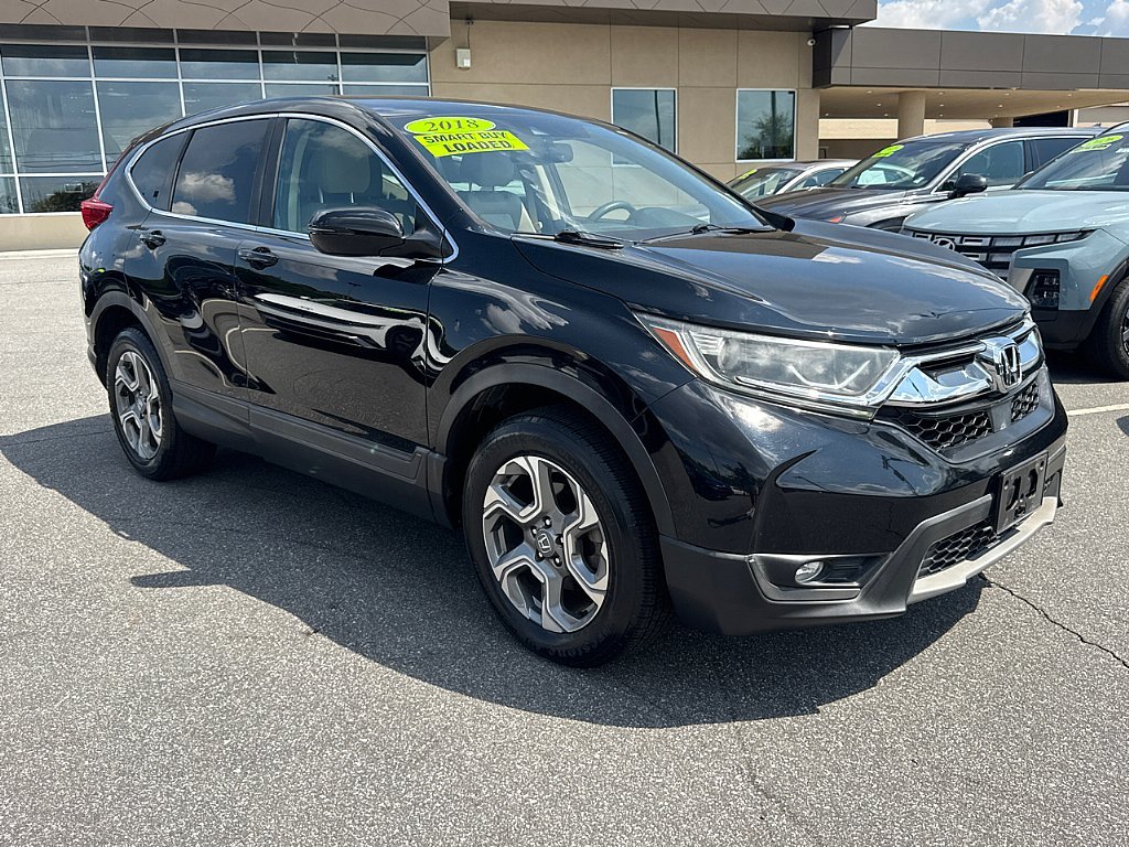 Used 2018 Crystal Black Pearl Honda EX-L image 3