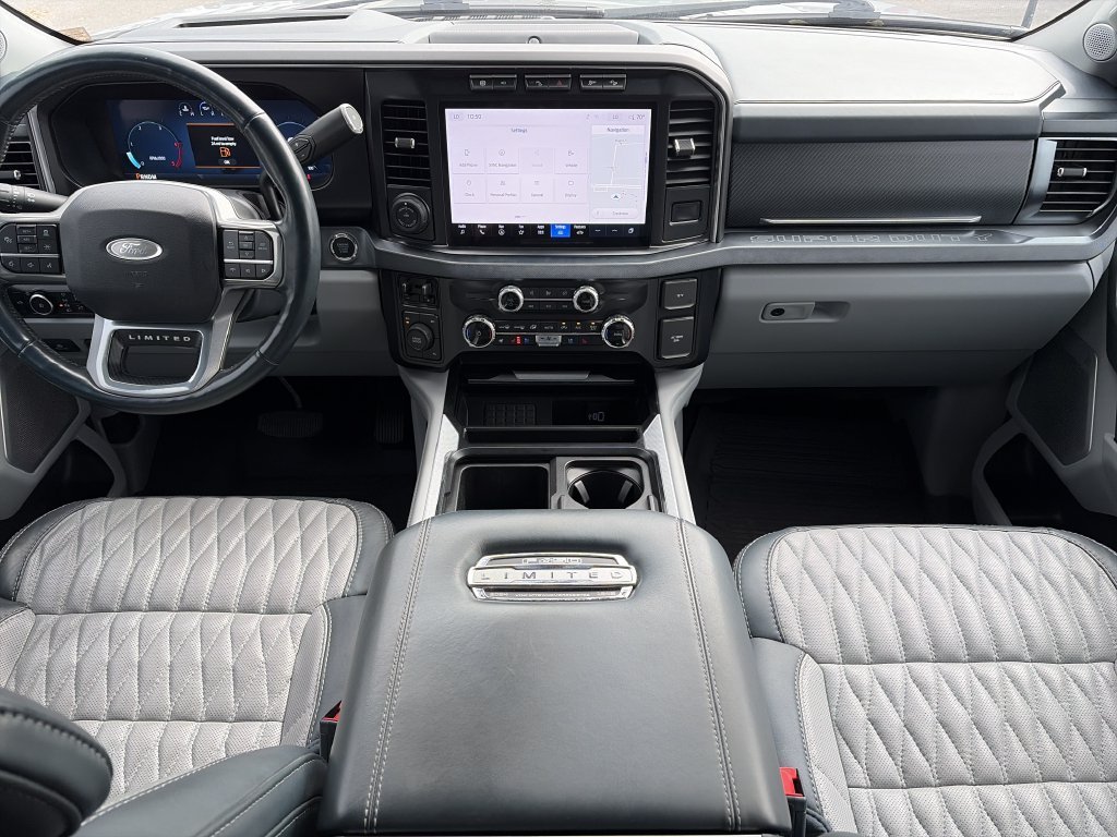 Certified Used 2024 Glacier Gray Metallic Ford Limited image 14