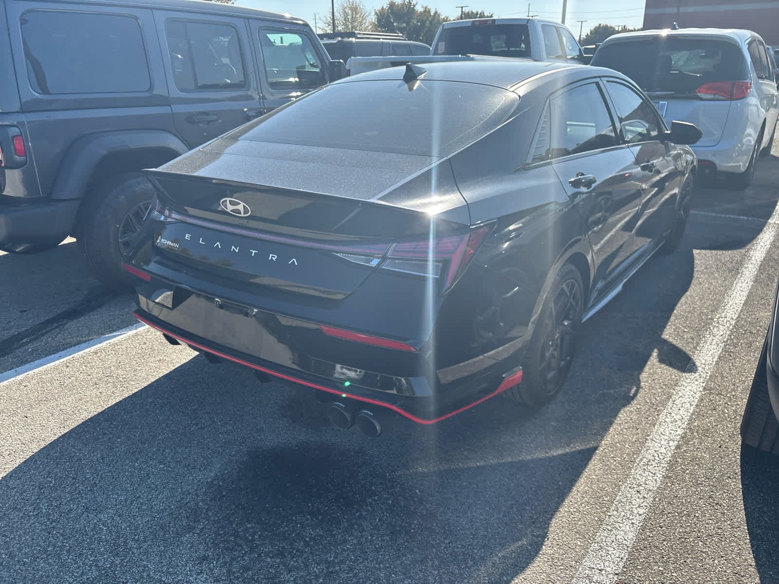 Used 2025 Abyss Black Hyundai N Line image 3