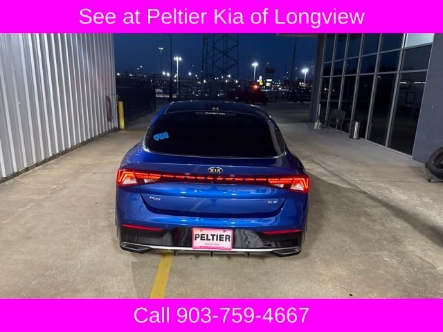 Used 2021 Blue Kia EX image 7