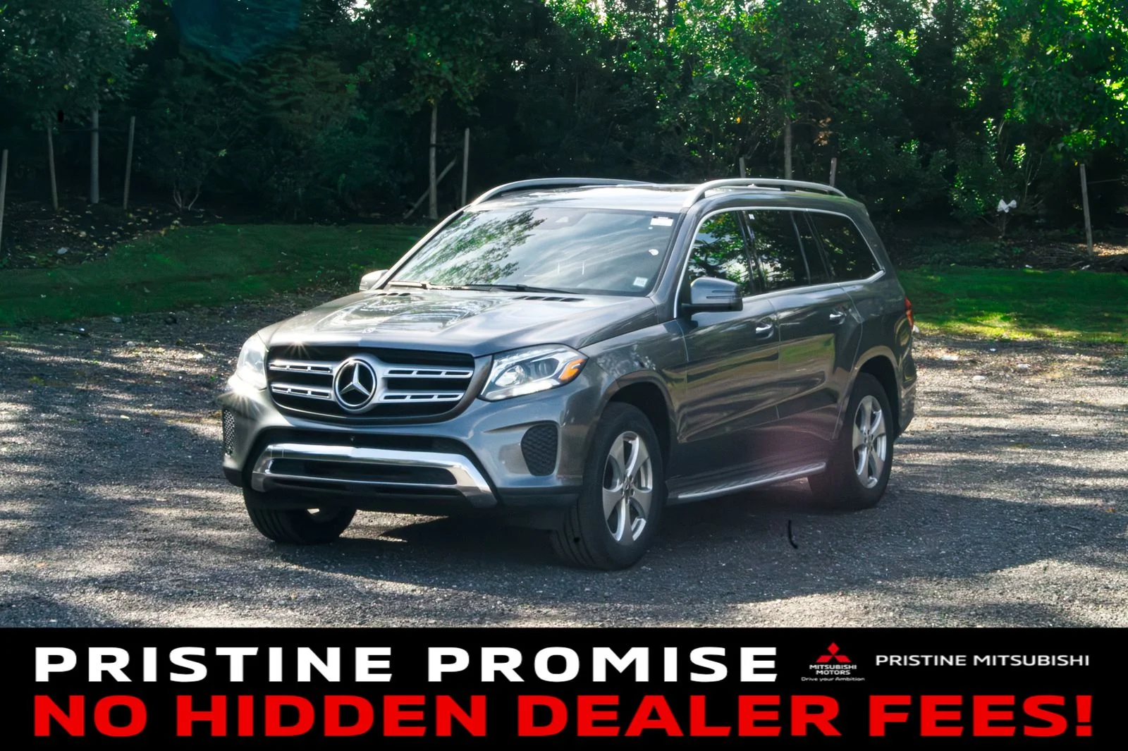Used 2019 Gray Mercedes-Benz GLS 450 image 1