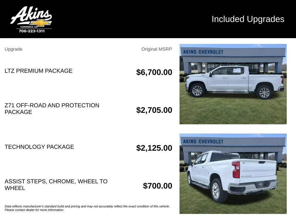 Certified Used 2020 SUMMIT WHITE Chevrolet LTZ image 5