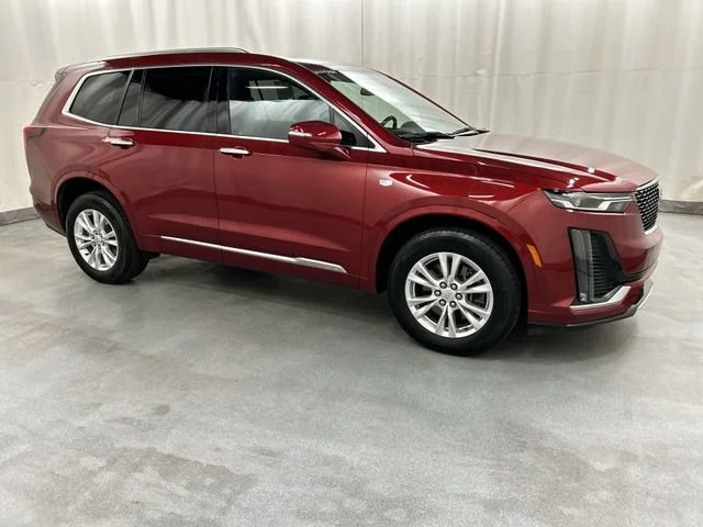 Certified Used 2023 RADIANT RED TINTCOAT Cadillac AWD Luxury image 1