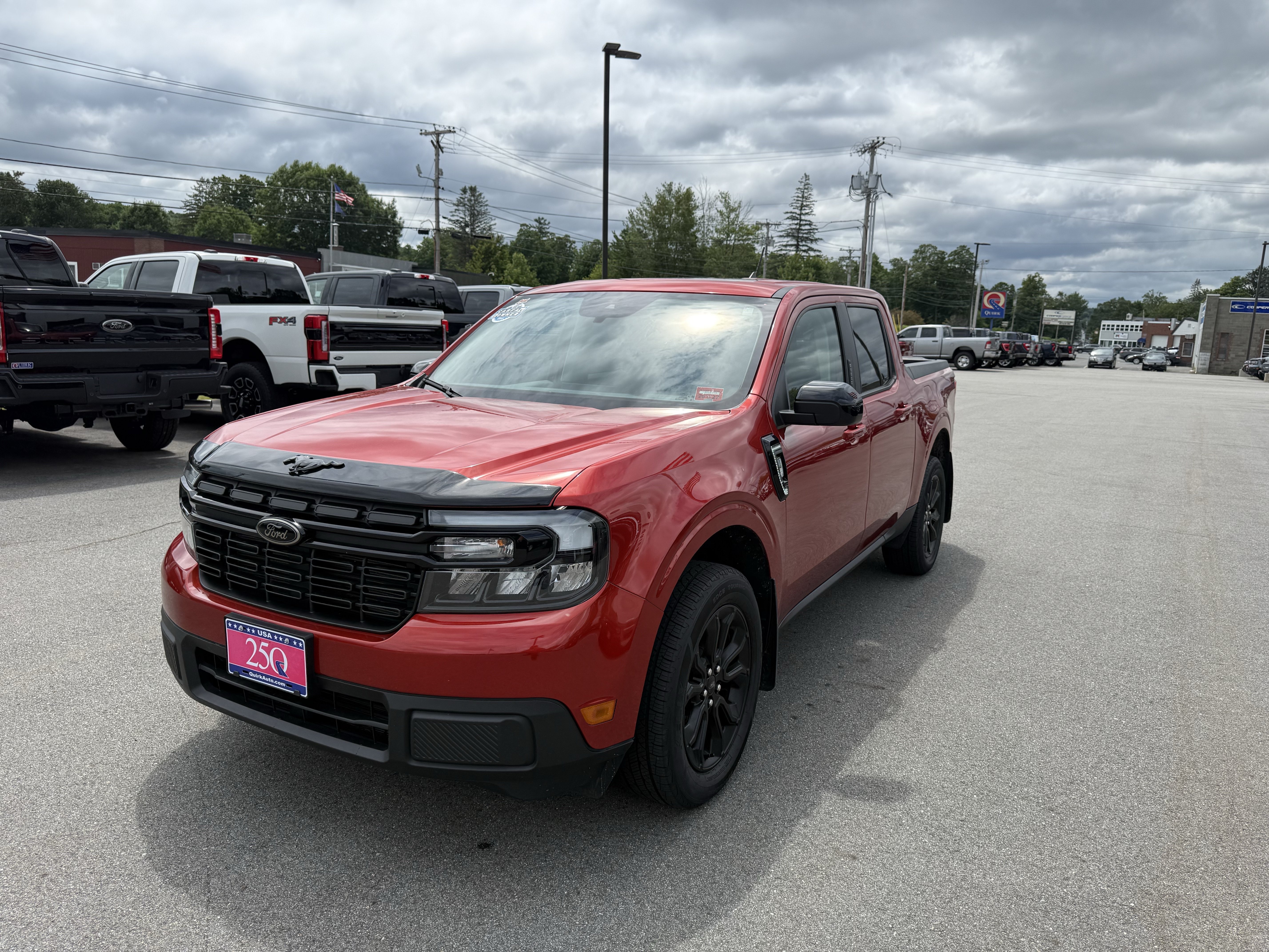 Used 2023 Hot Pepper Red Tc Ford LARIAT image 14