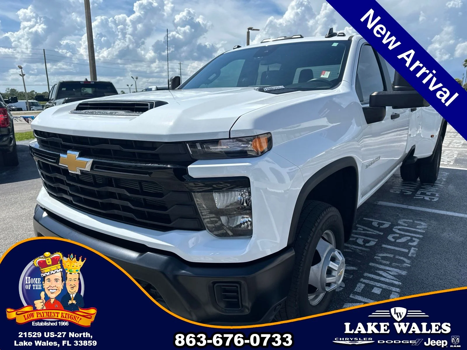 Used 2024 White Chevrolet Work Truck image 7