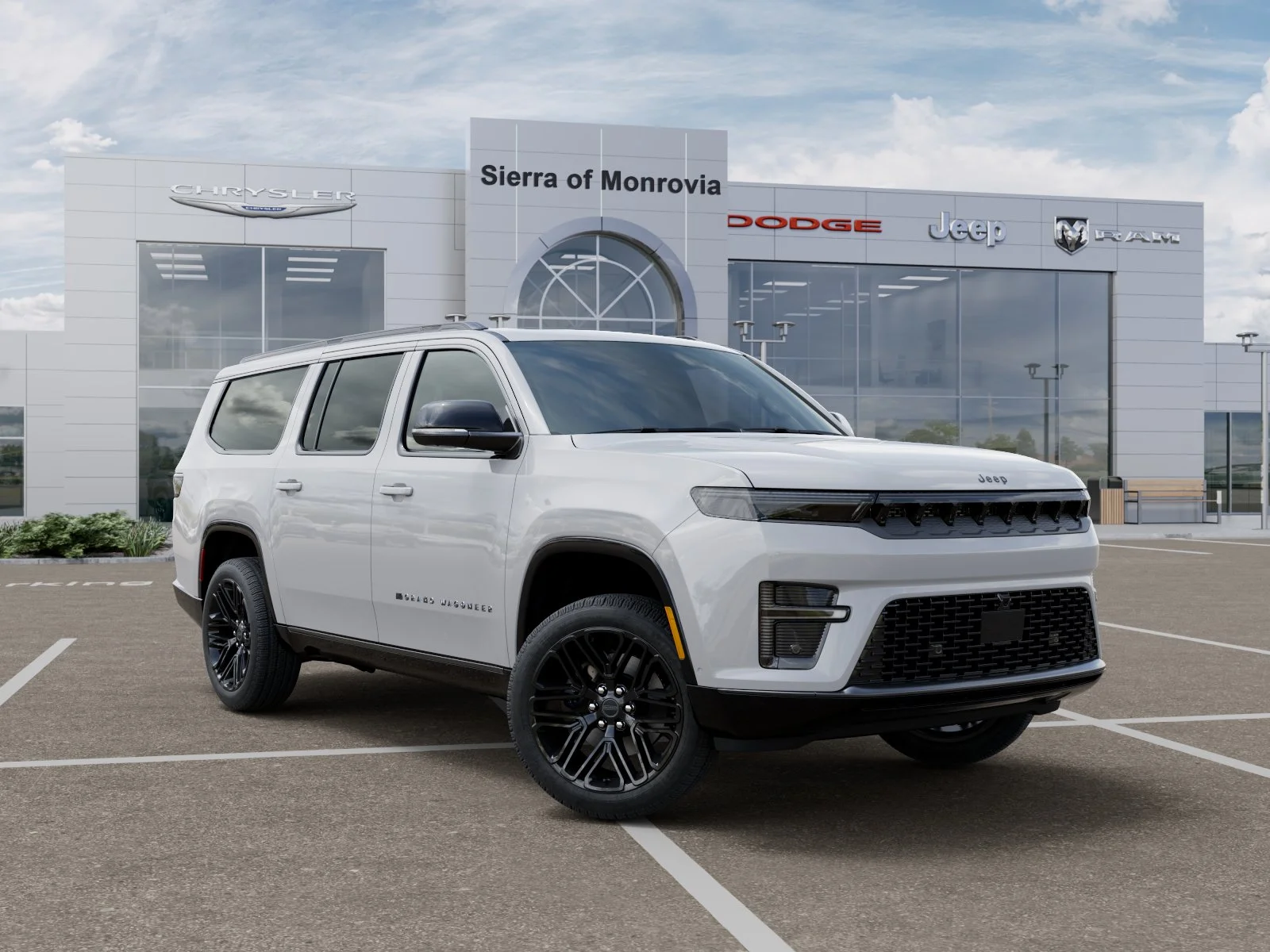 New 2026 Bright White Clear-Coat Exterior Paint Jeep Limited Reserve image 40
