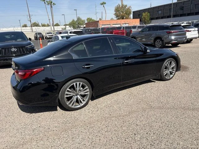 Certified Used 2023 Black Obsidian INFINITI Sensory image 5