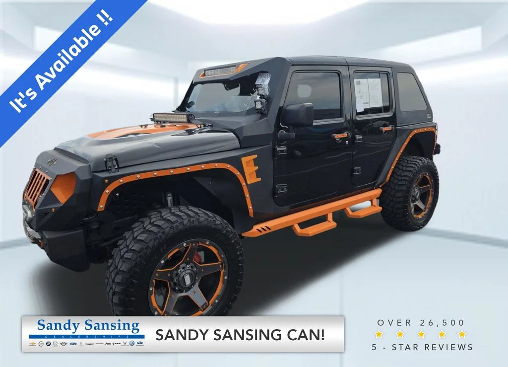 Used 2017 Black Jeep Unlimited Rubicon image 1