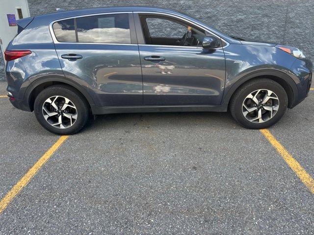 Used 2021 Pacific Blue Kia LX image 4