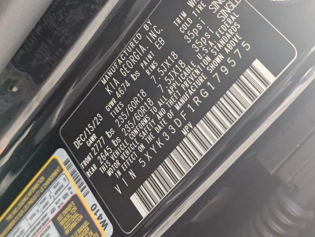 Certified Used 2024 Black Kia EX image 39