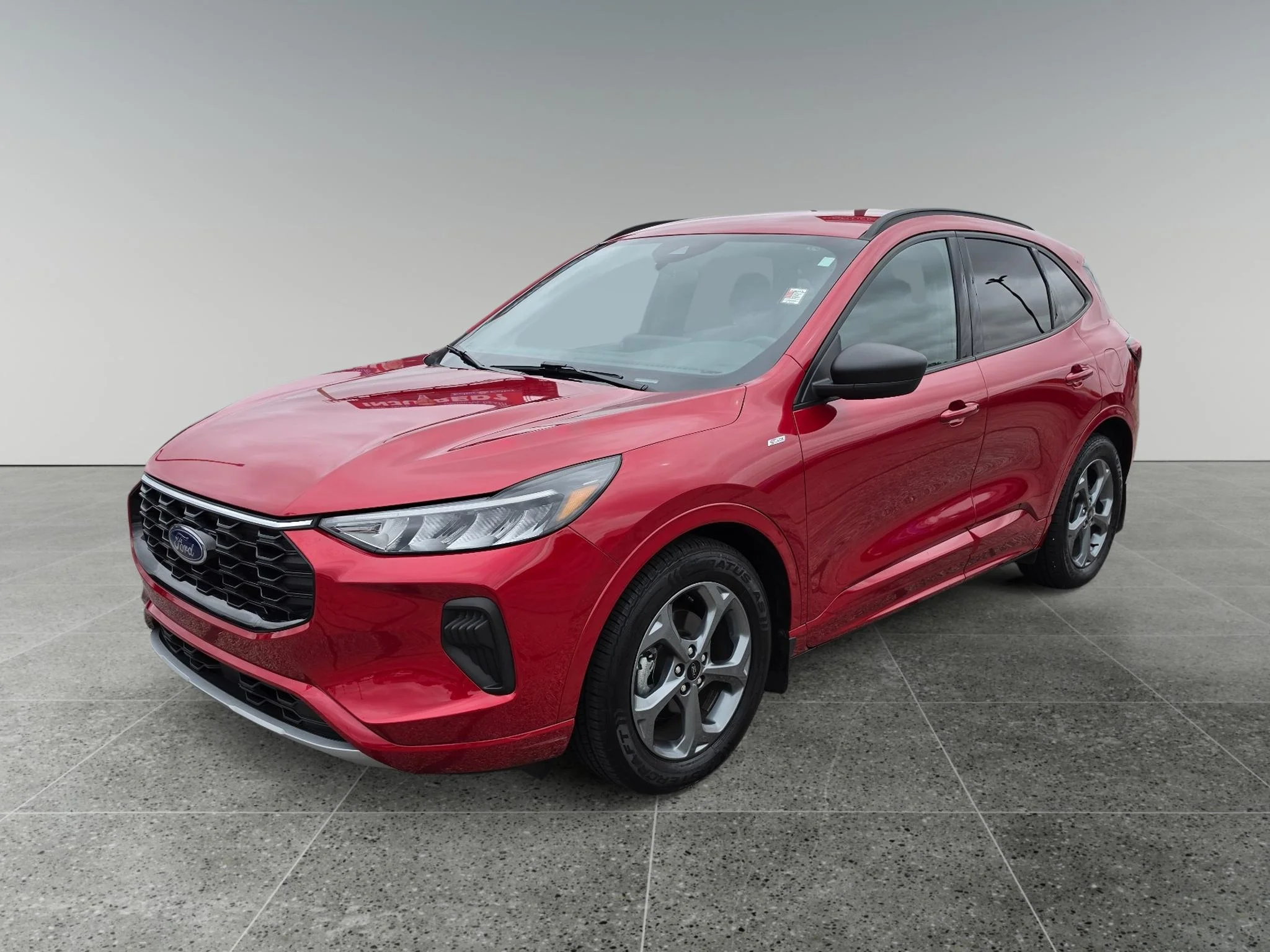 Used 2023 Rapid Red Metallic Tinted Clearcoat Ford ST-Line image 1