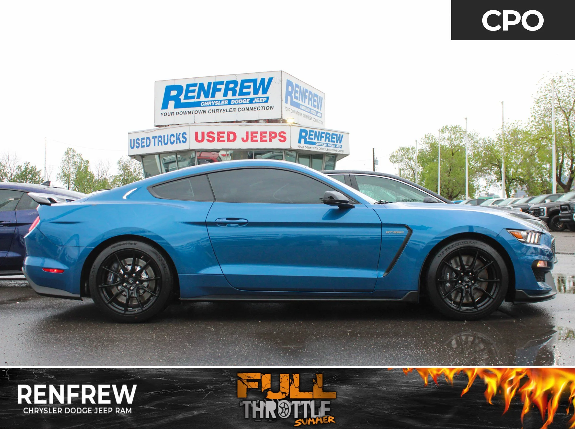 Certified Used 2020 Blue Ford Shelby GT350 * V8 Voodoo 526 HP | No Accidents | Low KM