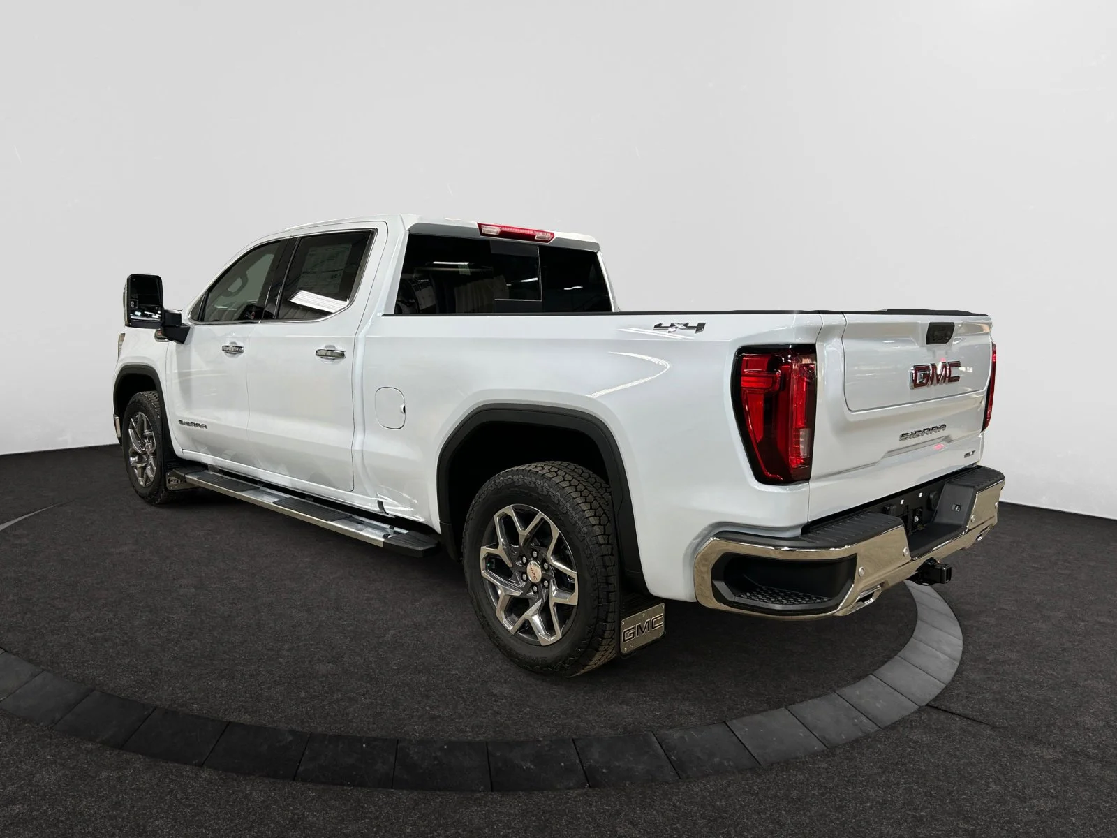 New 2026 Glacier White Tricoat GMC SLT image 3