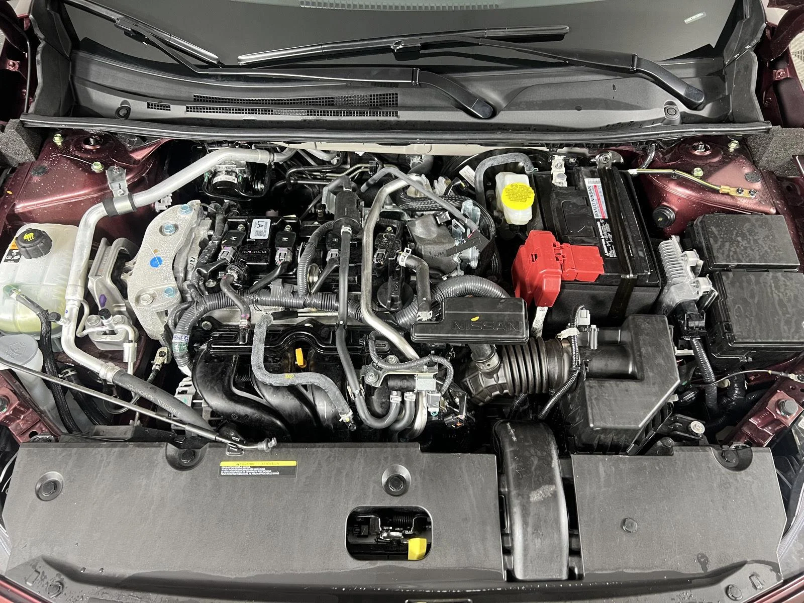 Used 2024 Rosewood Metallic Nissan SV image 3
