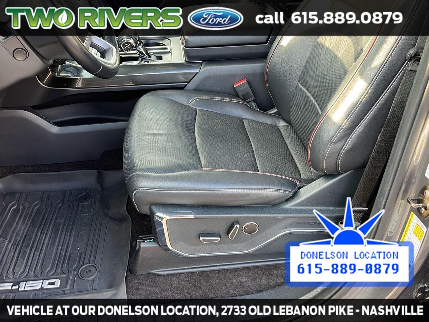Used 2021 Carbonized Gray Metallic Ford LARIAT image 29
