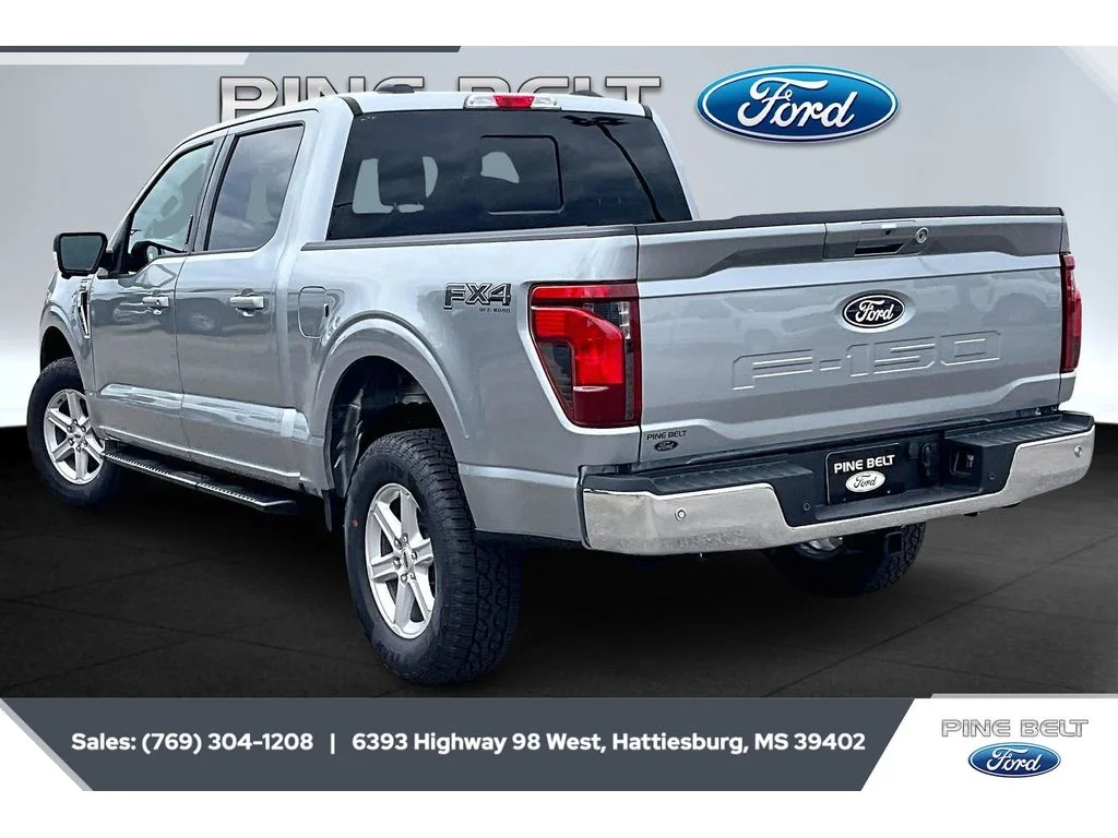 New 2026 Iconic Silver Metallic Ford XLT image 2