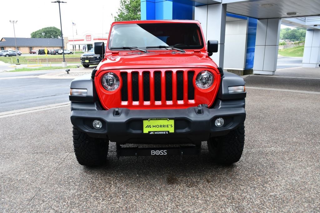 Used 2021 Red Jeep Unlimited Sport S image 12