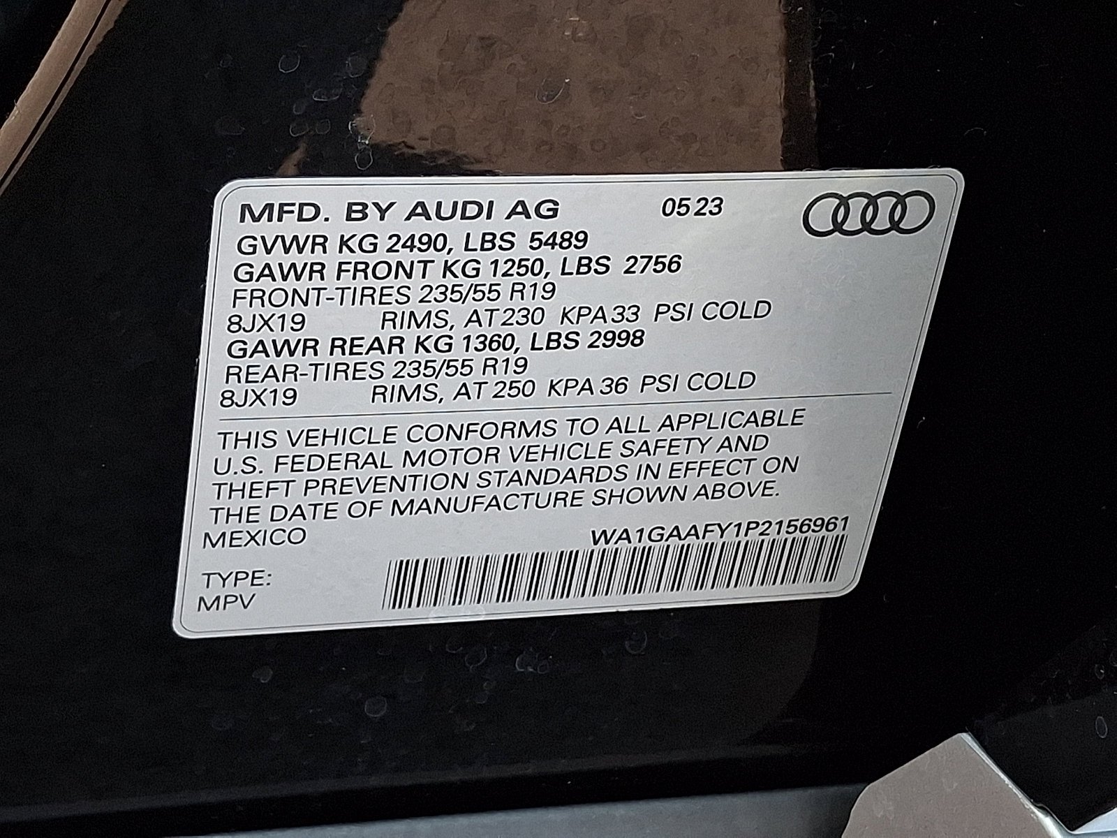 Used 2023 Mythos Black Metallic   0E0e Audi S line Premium image 26