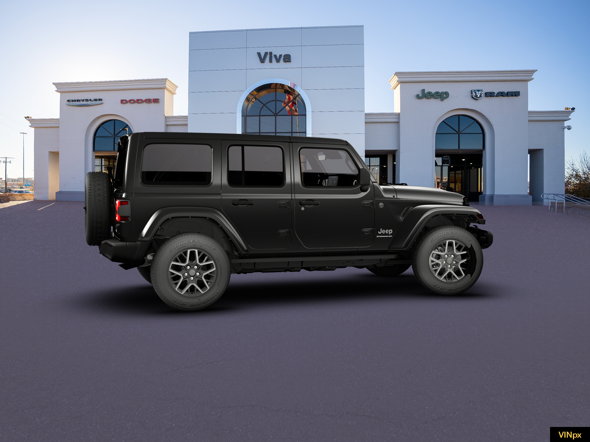 New 2026 Black Clear-Coat Exterior Paint Jeep Sahara image 15