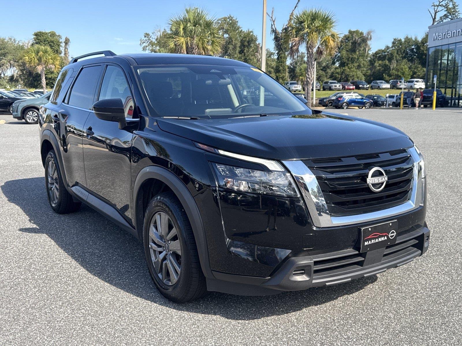Used 2024 Super Black Nissan SV image 1