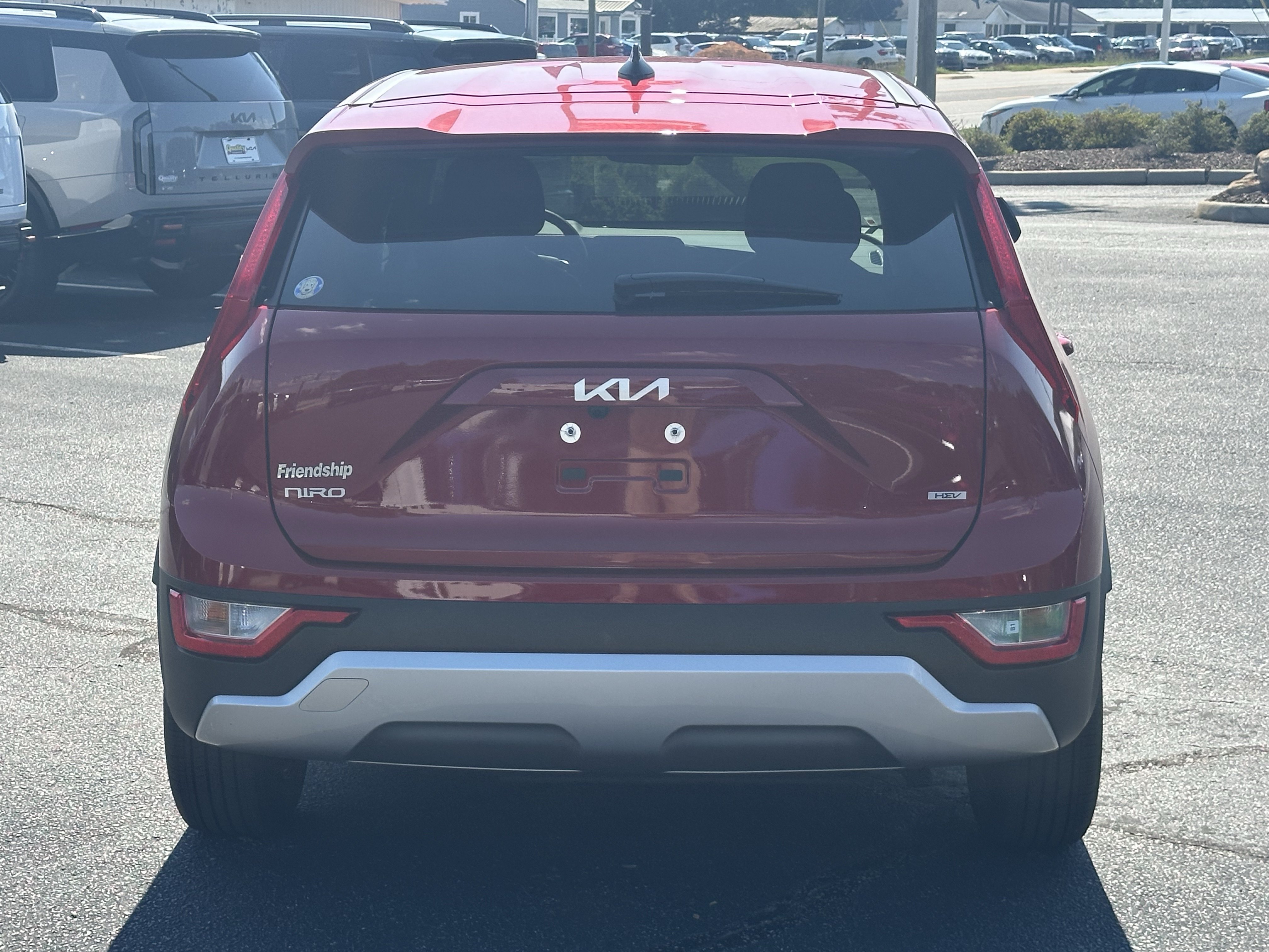 New 2026 Runway Red Kia LX image 7