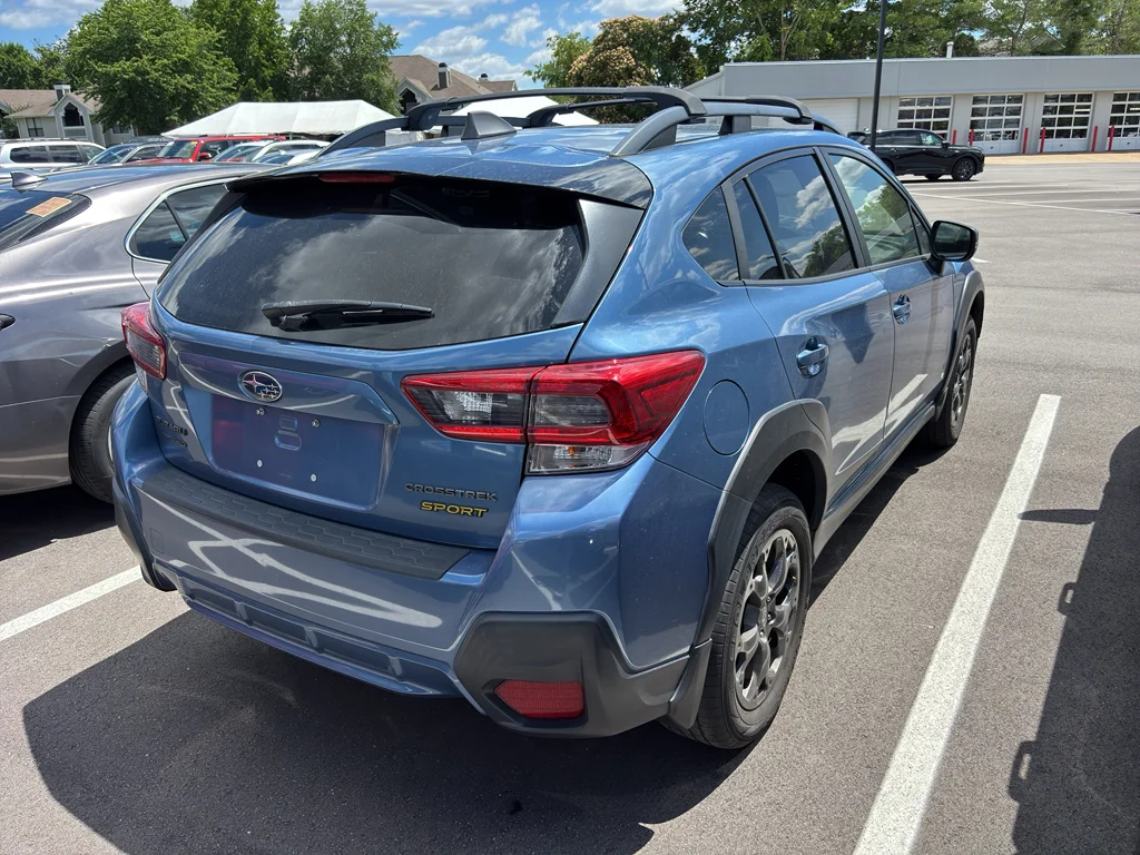 Used 2022 Horizon Blue Pearl Subaru Sport image 4