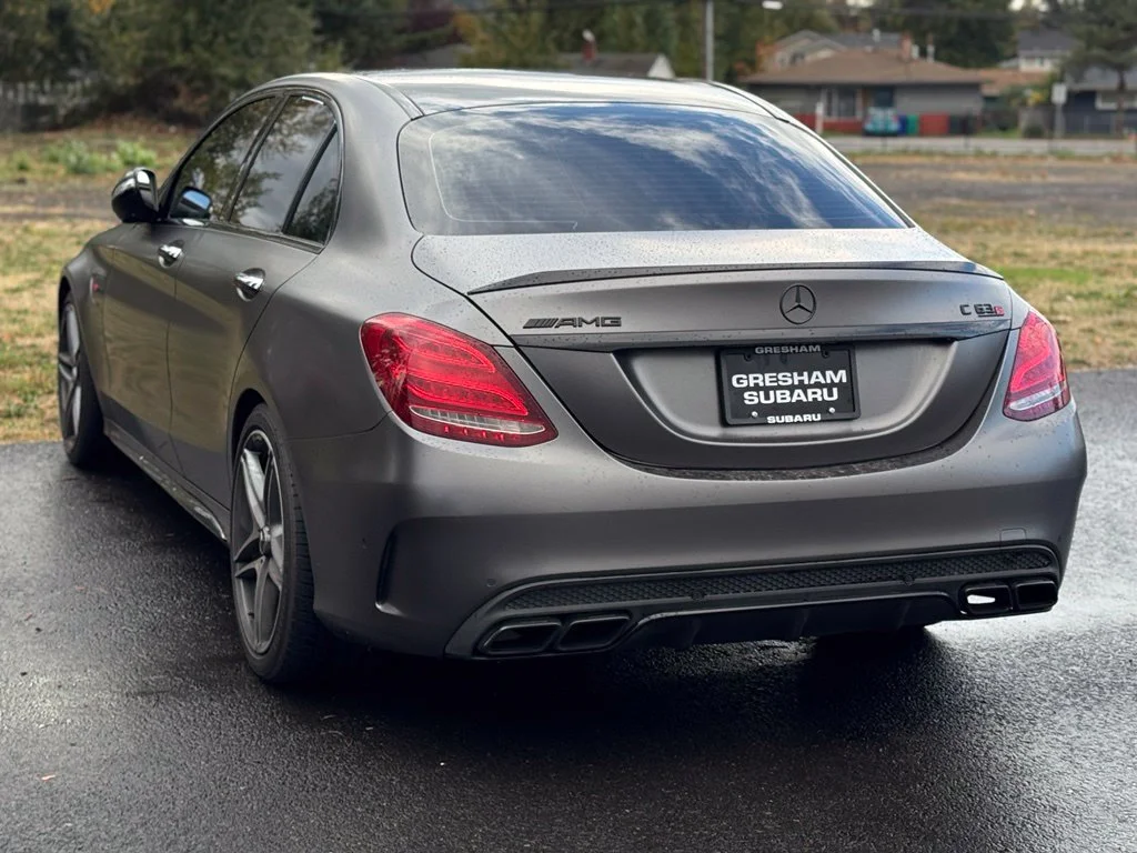 Used 2015 Gray Mercedes-Benz C 63 S AMG® image 2