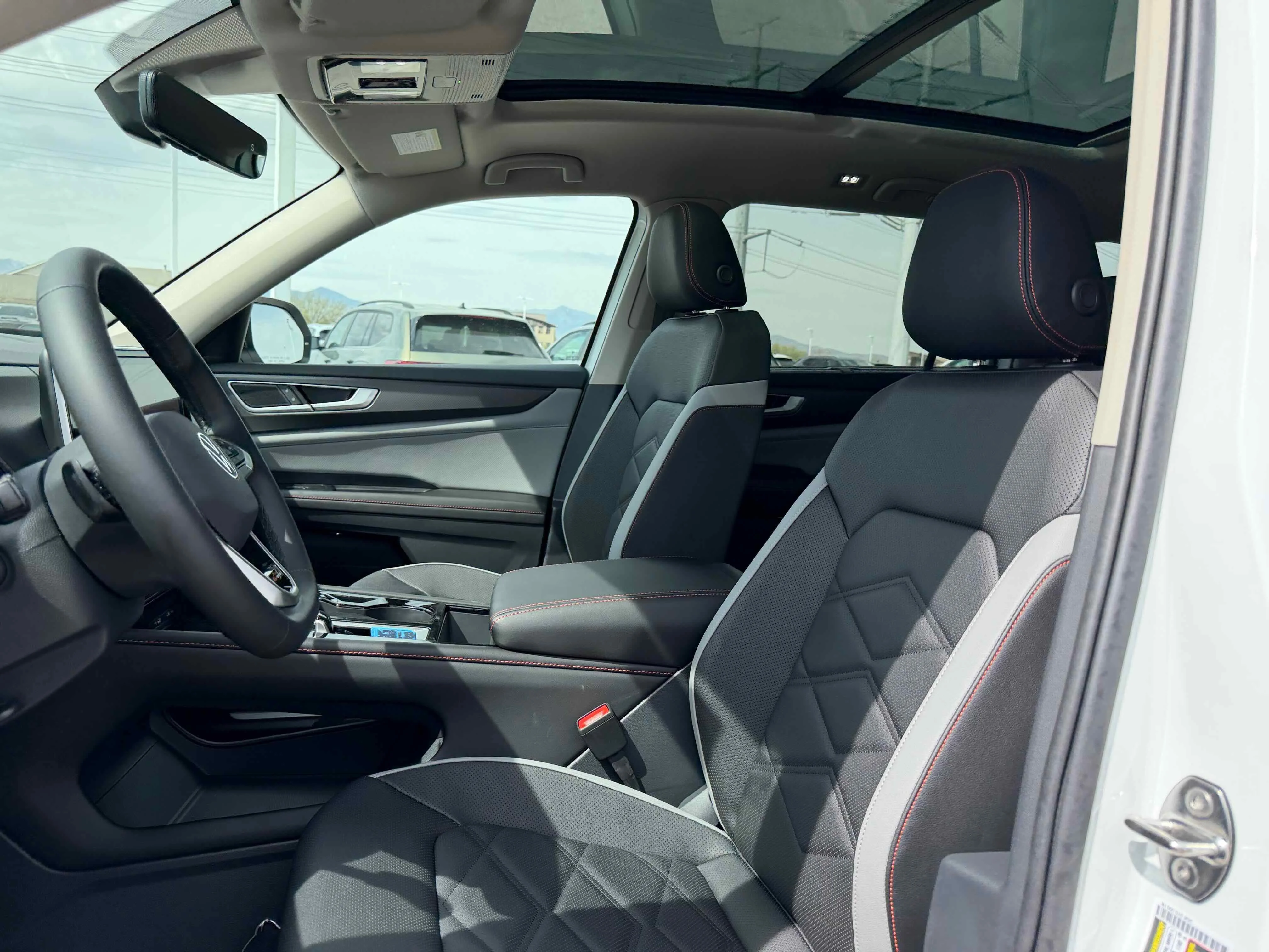 New 2026 Opal White Volkswagen 2.0T Peak Edition image 3