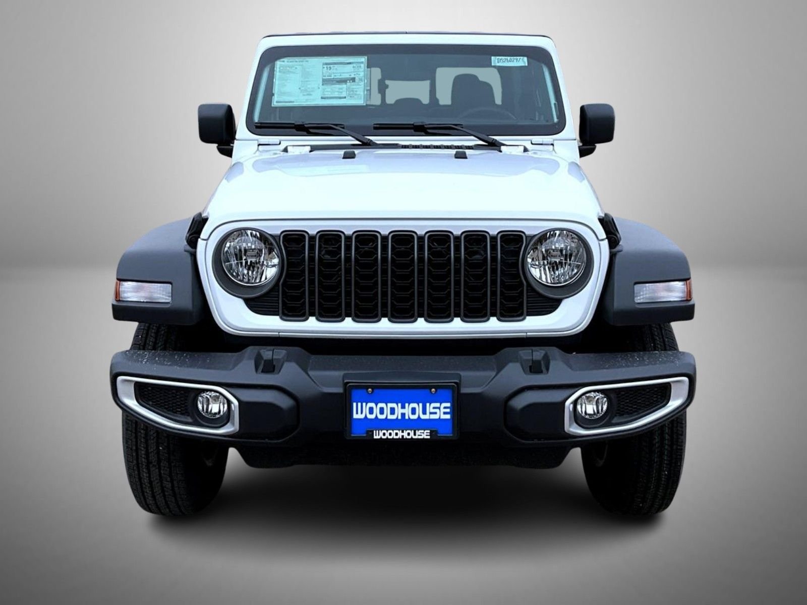 New 2026 Bright White Clear-Coat Exterior Paint Jeep Sport image 2