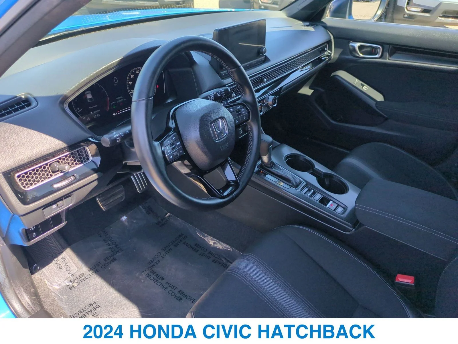 Certified Used 2024 Blue Honda Sport image 14