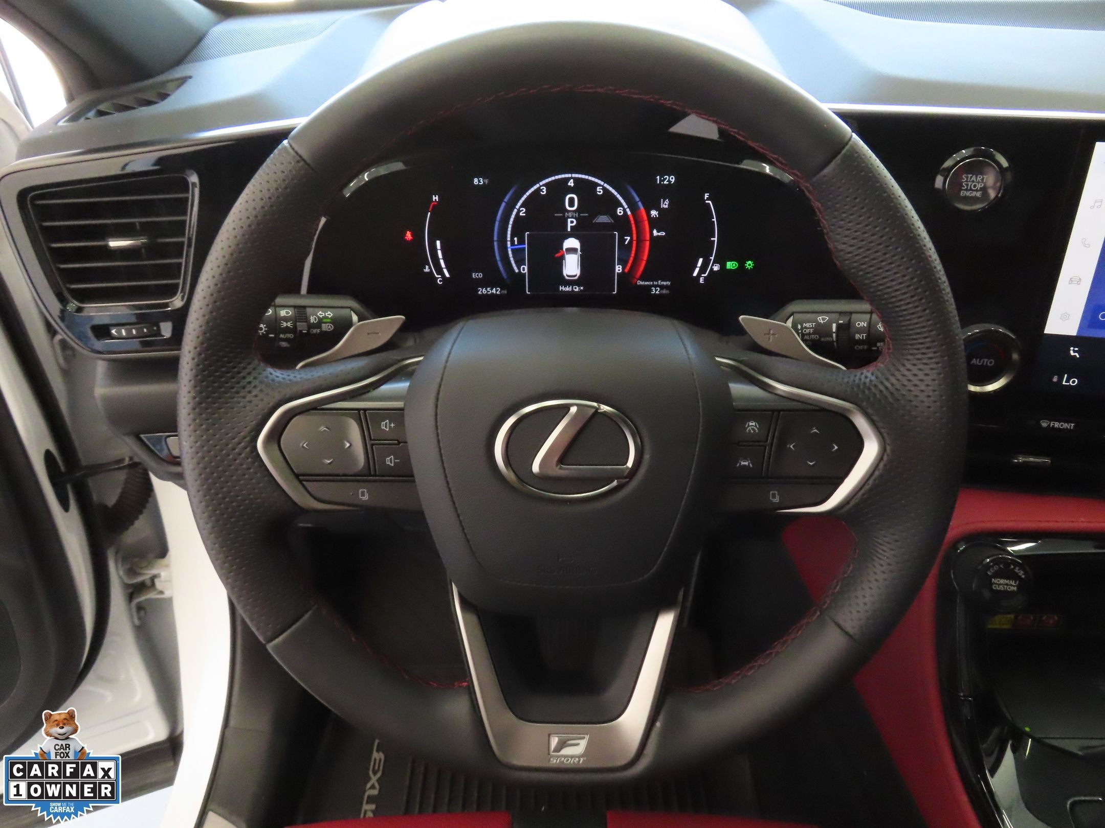 Used 2024 White Lexus 350 F SPORT Handling image 16
