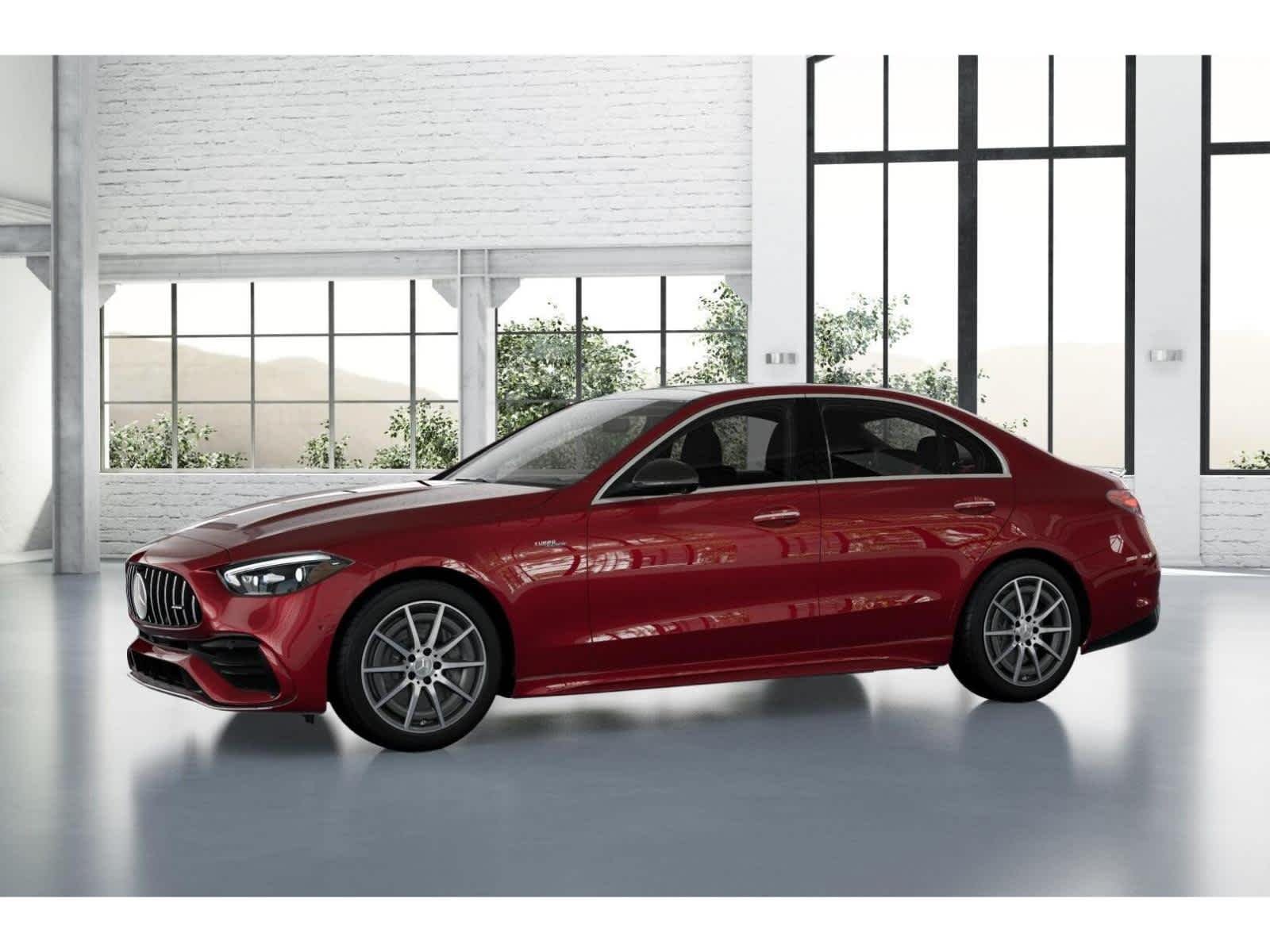 New 2026 MANUFAKTUR Patagonia Red Metallic Mercedes-Benz AMG® C 43 4MATIC® Sedan image 36