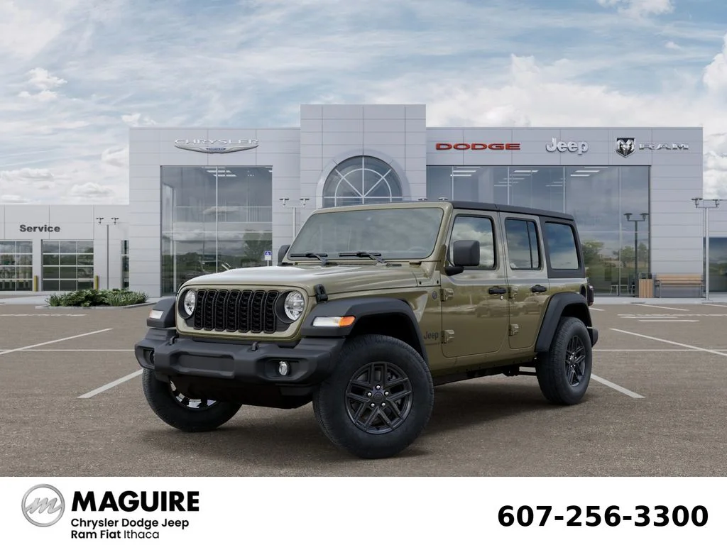 New 2026 Green Jeep Sport S image 1