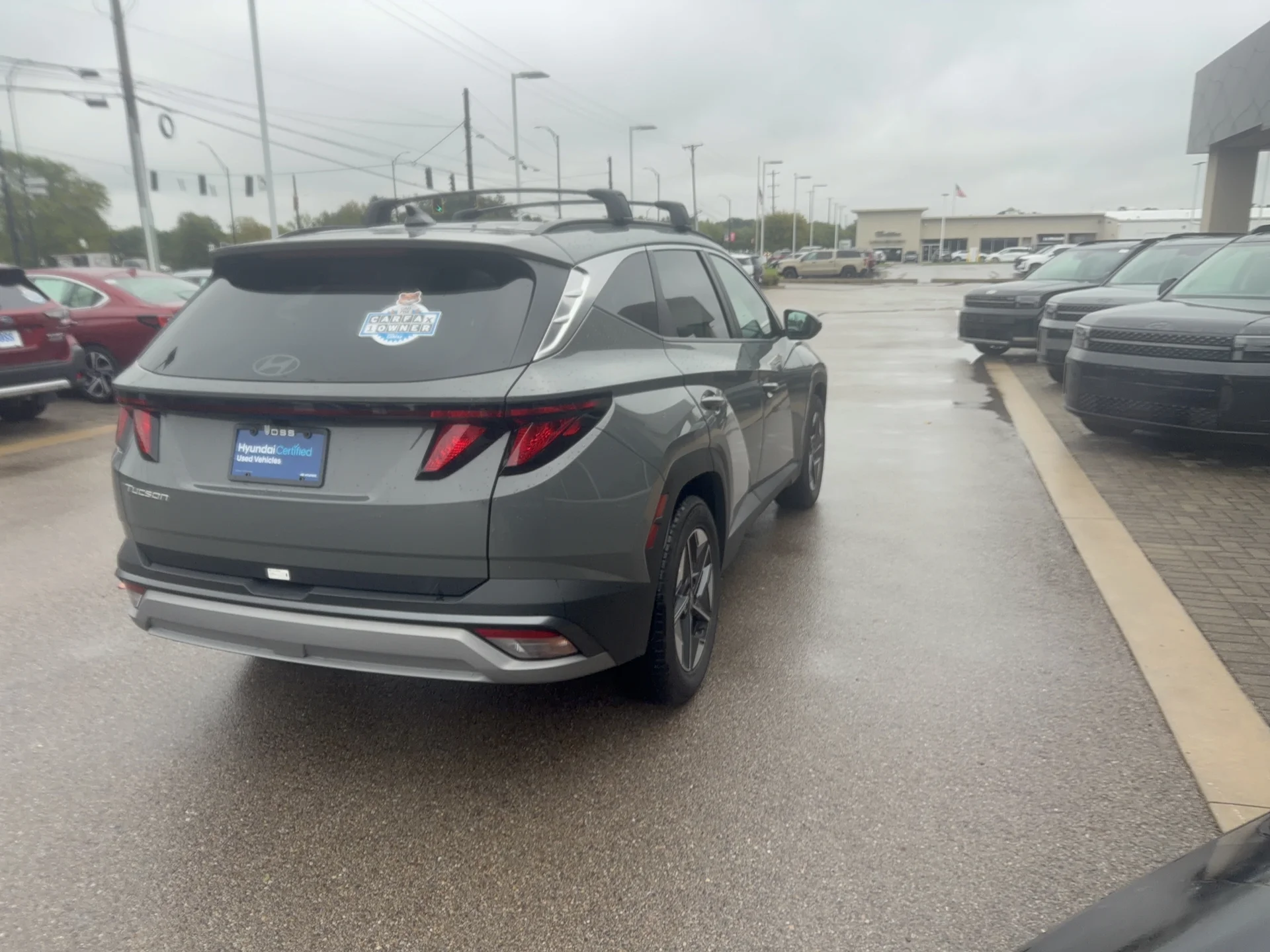 Certified Used 2026 Hampton Gray Metallic Hyundai SEL image 4
