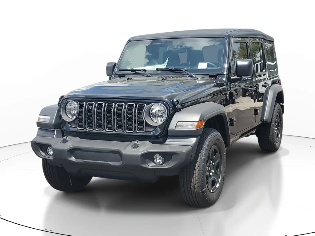 New 2026 Black Jeep Sport image 1