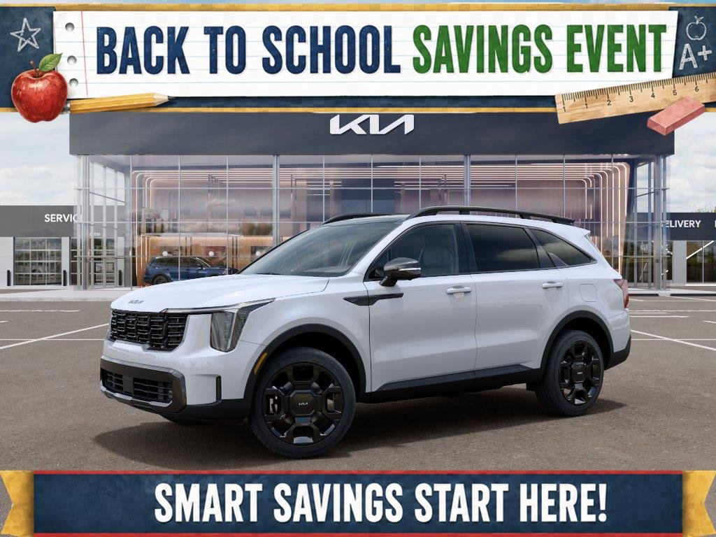 New 2026 Glacial White Pearl Kia X-Line SX Prestige AWD image 3